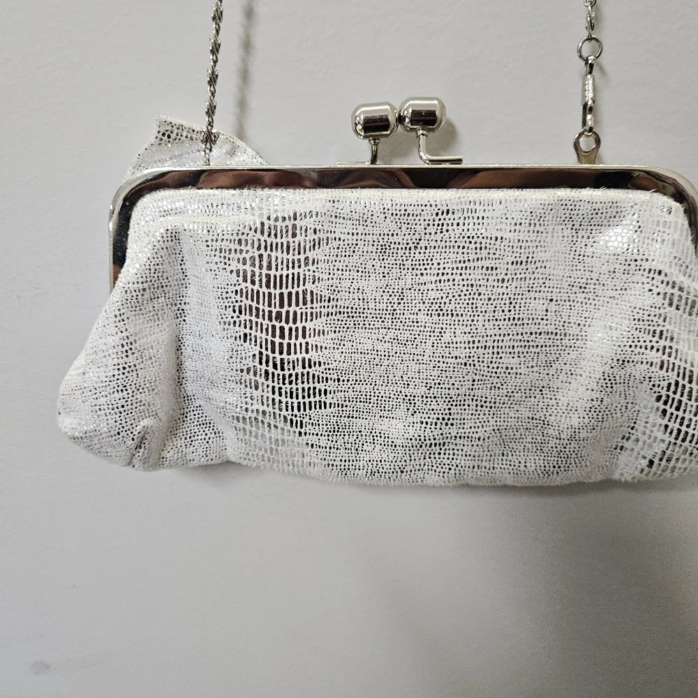 Elegant Silver Clutch Bag - Picture 7 of 13
